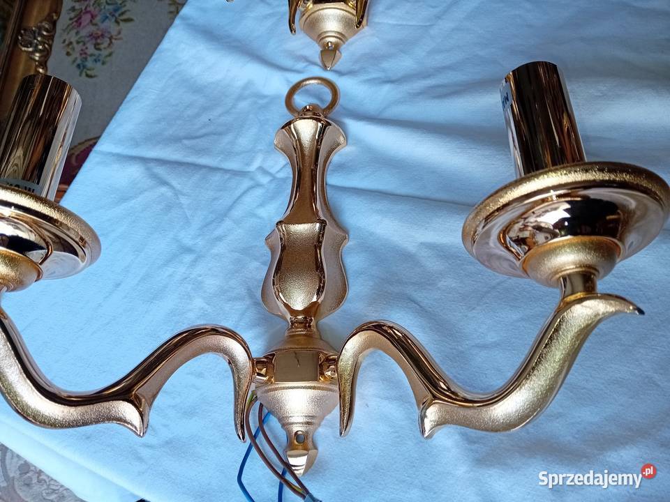 Lampa mosiężna Tarnogród sprzedam