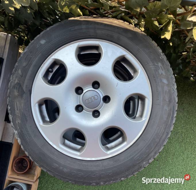Oryginalne felgi aluminiowe 16 do Audi z oponami Ząbkowice Śląskie