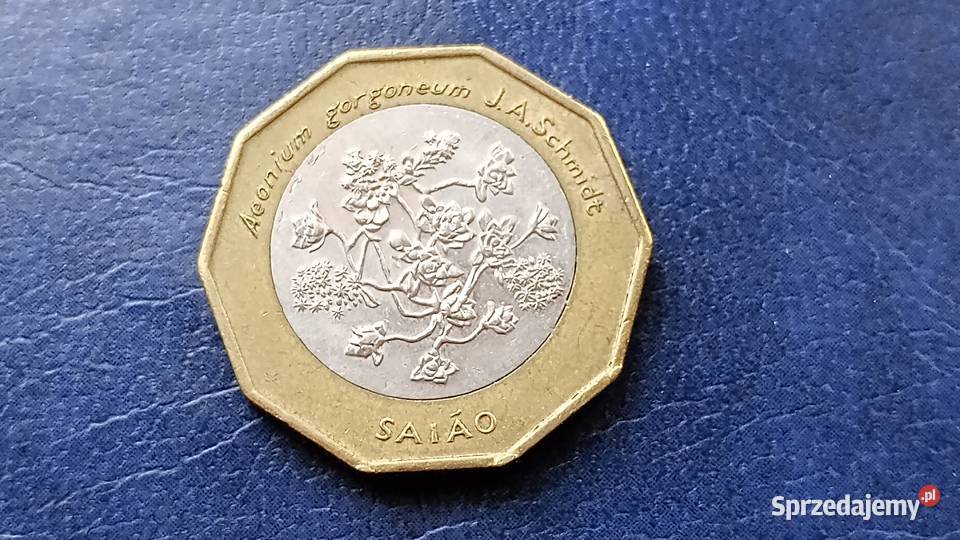 Stare monety 100 eskudo 1994 Rośliny Zielony Lesko