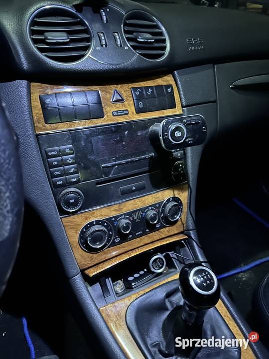 Zamiana Mercedes kabriolet autoalarm warmińsko-mazurskie Lidzbark