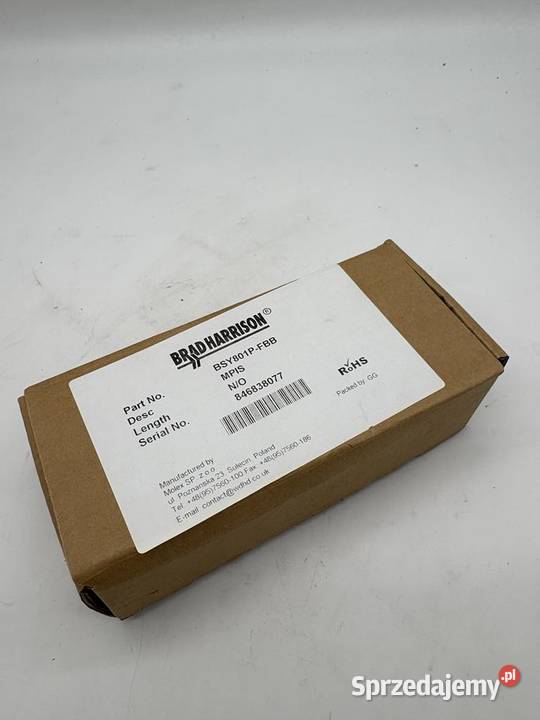 Brad Harrison BSY801PFBB connection box