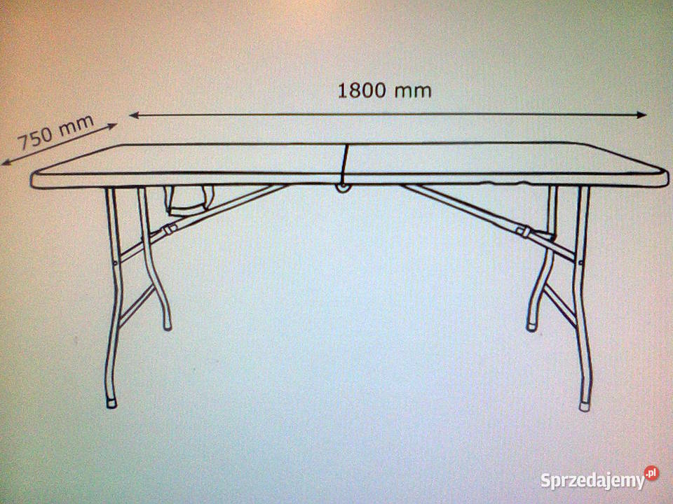 Stolik stół składany turystyczny okolicznościowy Giżycko