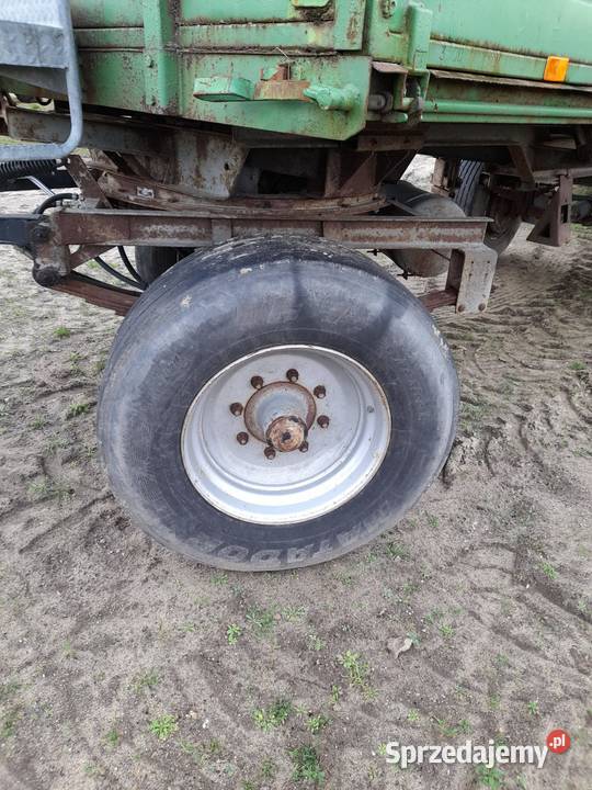 Przyczepa rolnicza Ifa Hw8011 wywrotka na boki kujawsko-pomorskie Wąwelno