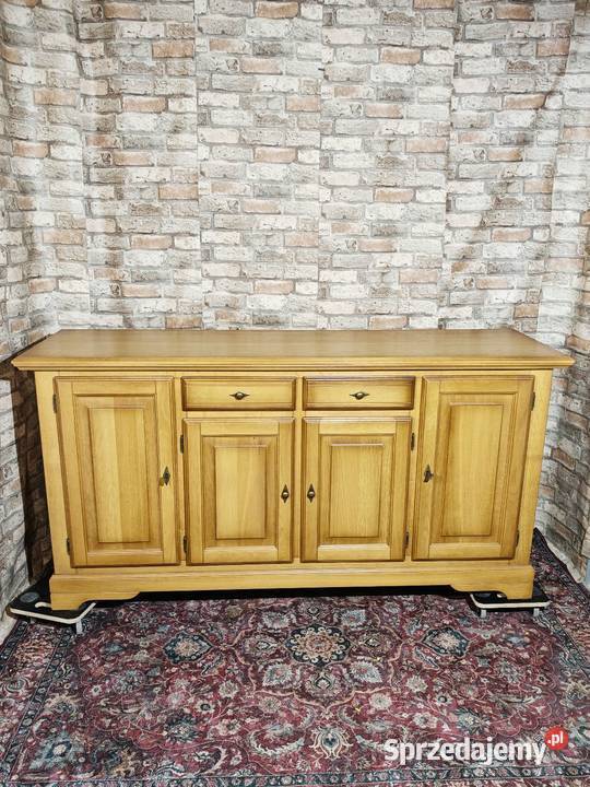 Piękna duża drewniana komoda Sandomierz