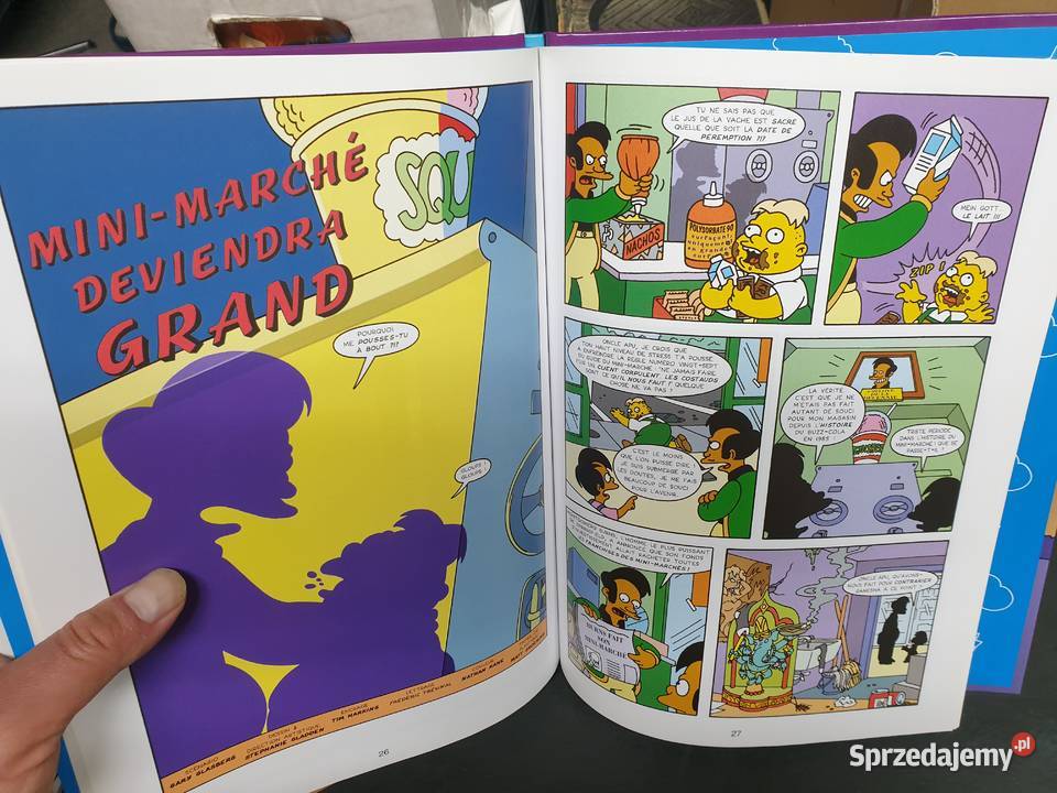 Les Simpsons Wingding komiks w języku francuskim sprzedam