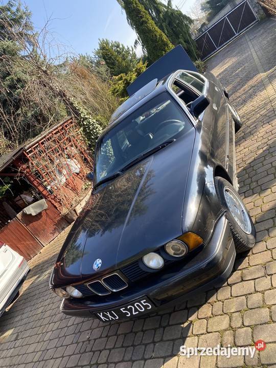 Bmw e34 525i M20B25 1988r na czarnych blachach 2500cm3 Jaworzno