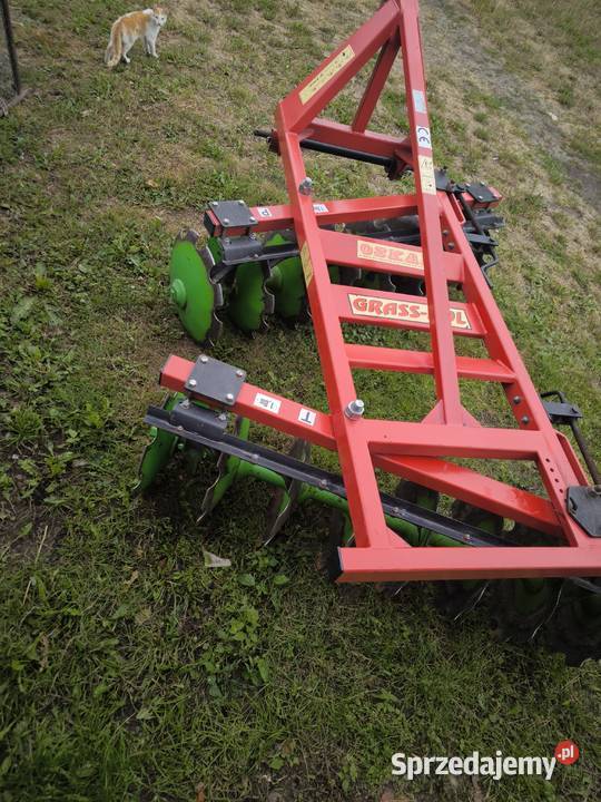 Brona talerzowa talerzówka 18m Grassrol nieuszkodzony Lipnice