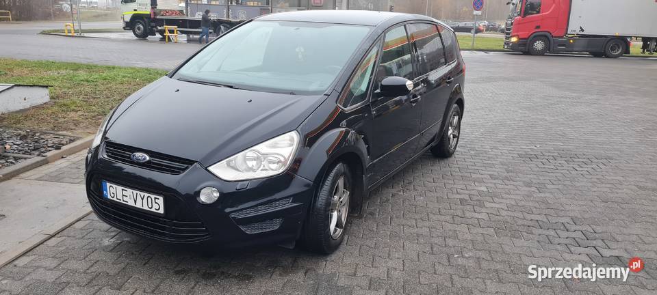 FORD S 2010 r 20 BENZYNA 7 OSÓB HAK welurowa tapicerka Wejherowo sprzedam