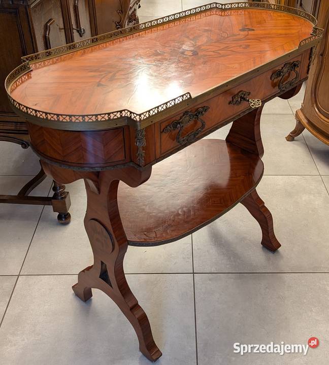 piękna włoska konsola intarsjesklep Dąbrowa