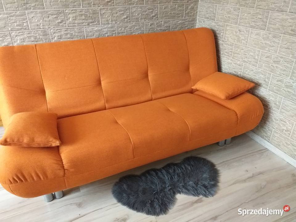 Sofa pomarańczowa Komplety wypoczynkowe