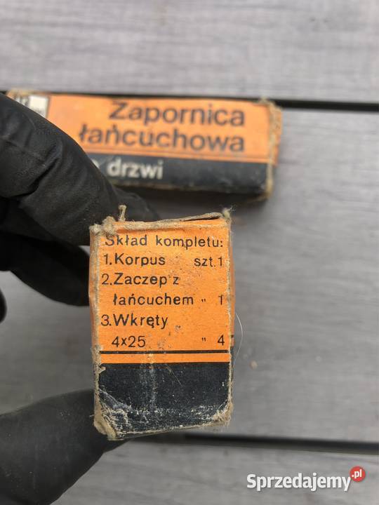 Zapornica łańcuchowa łańcuch antywłamaniowy sprzedam