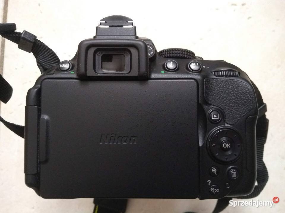Lustrzanka Nikon D5300 obiektyw 1855 stan Aparaty śląskie Bielsko-Biała