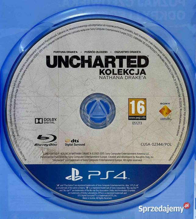 Gra 4 Uncharted 3 in 1 Elbląg