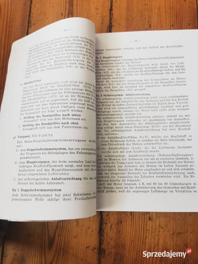 Ciężki ciągnik Wehrmachtu model S WS Opis Lębork