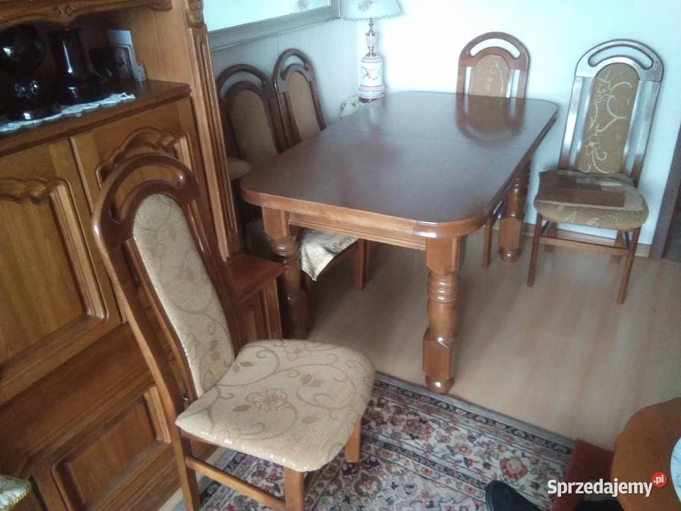 Sprzedam stół plus 6 krzeseł Wrocław