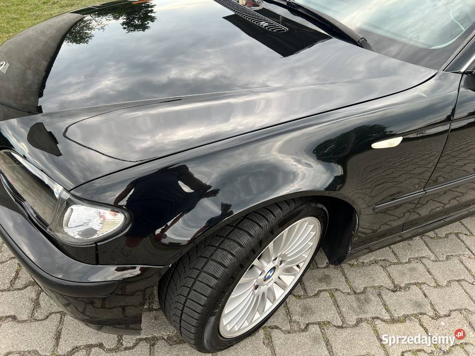 BMW e46 sedan lift 25 PBLPG manual BLACK benzyna+LPG Motoryzacja mazowieckie Garwolin
