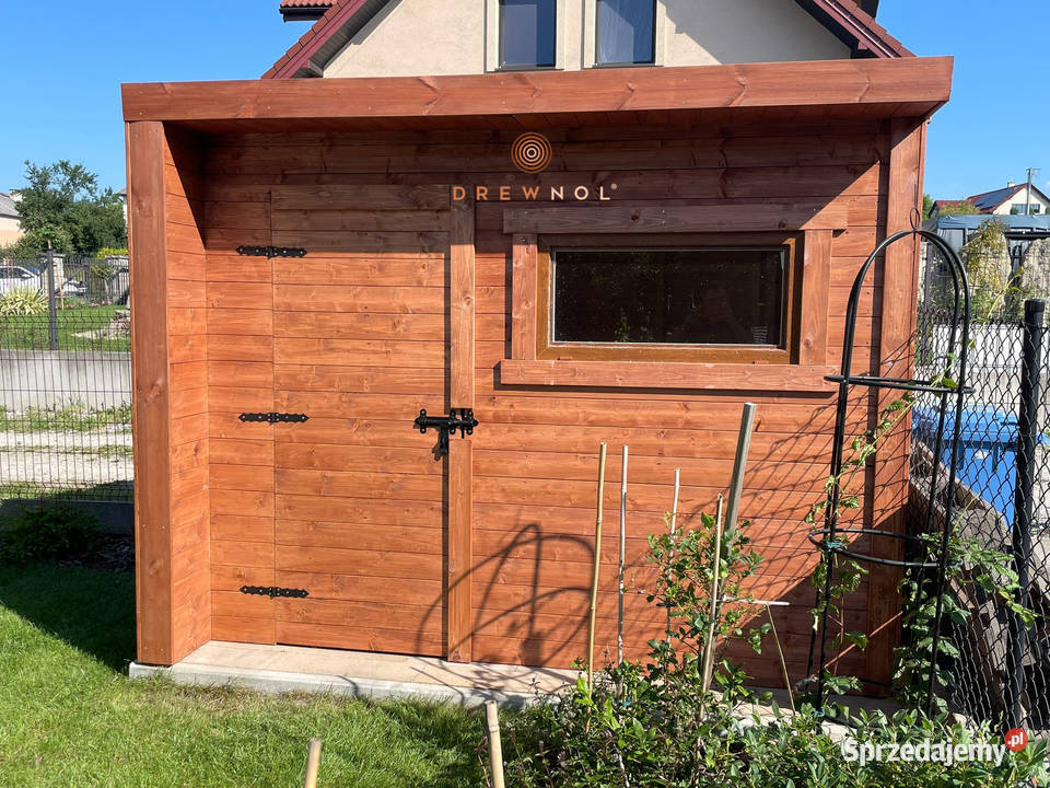 Domek narzędziowy nowoczesny domek plaski dach sprzedam