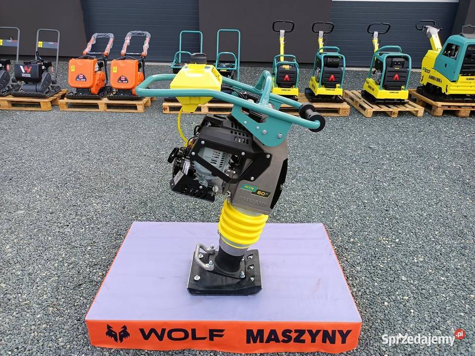 ZAGĘSZCZARKA STOPOWA UBIJAK AMMANN ATR 60 Trzebnica