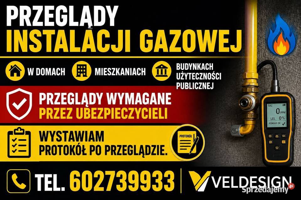 Przeglądy instalacji gazowej Instalacje gazowe