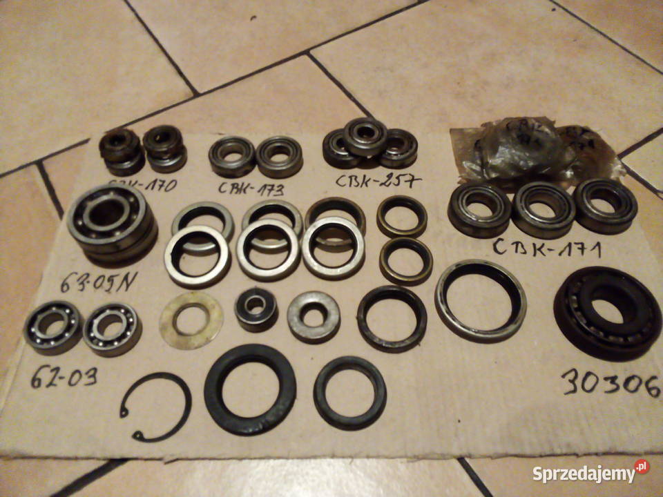 fiat126p rożne części