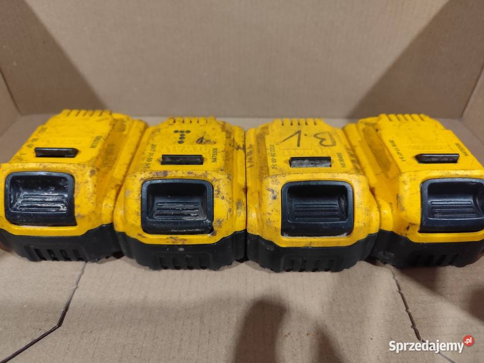 Akumulator bateria DeWALT 4Ah 5Ah 18V XR LIION Włodawa sprzedam