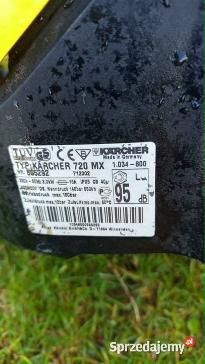 używana myjka karcher 720 MX stan db