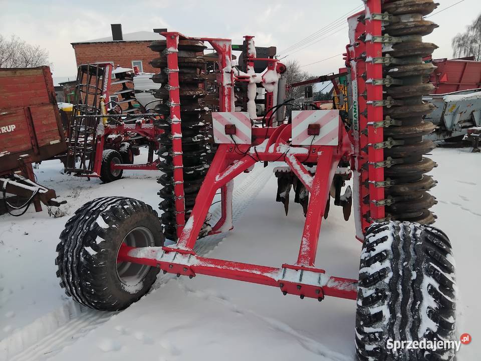 Brona talerzowa 4mGrano talerzówka transport Bełchatów