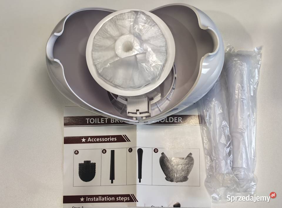 Szczotka do WC z zamykaną podstawką wolnostojąca Inczew