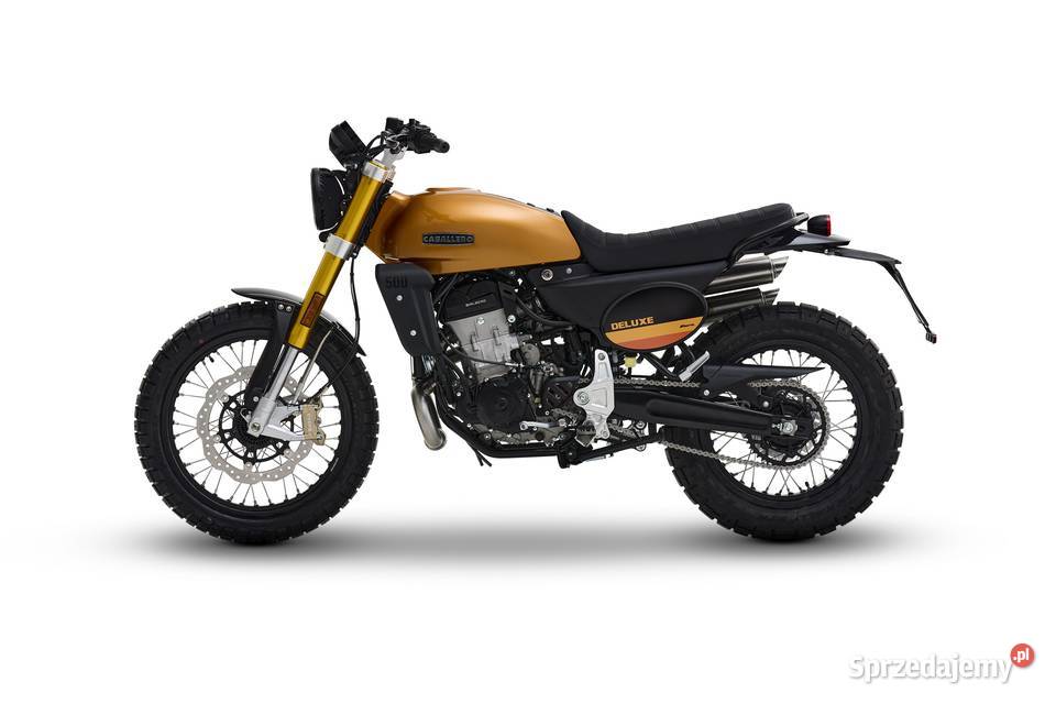 Fantic Caballero 500 Scrambler Deluxe MY25 szary sprzedam
