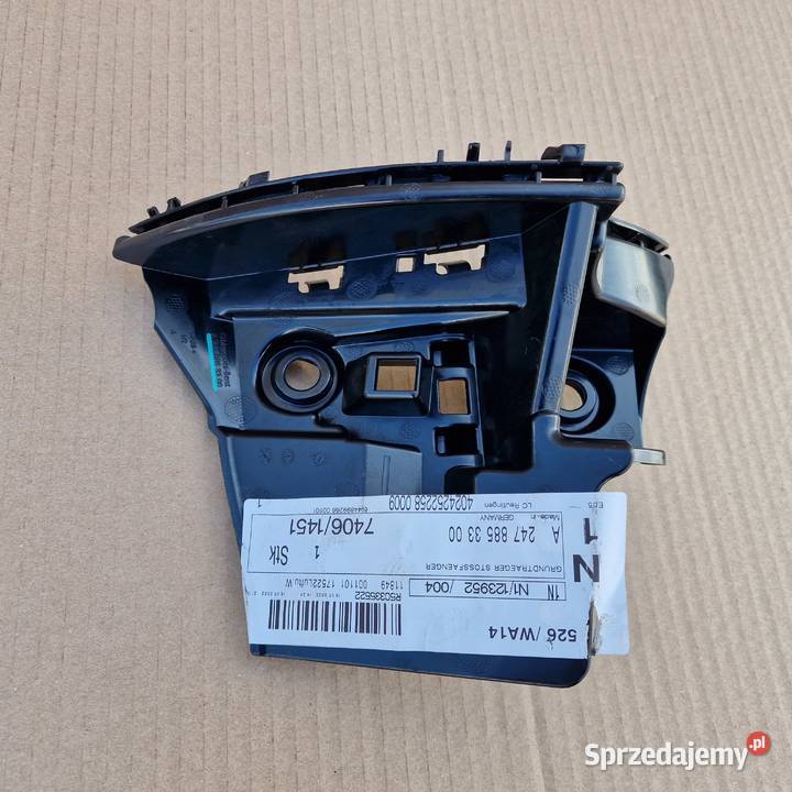 MERCEDES W247 GLA A247 ŚLIZG ZDERZAKA LEWY TYŁ osobowe Bieleń sprzedam