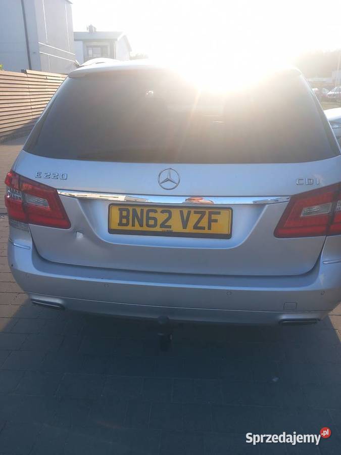Mercedes anglik E 22 2012 automat lubelskie Biała Podlaska