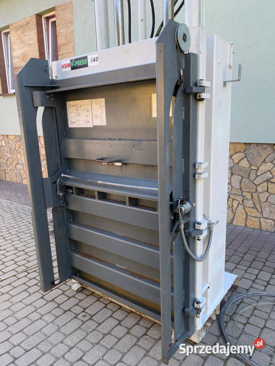 Belownicaprasa pionowa do odpadów HMS VPress 840 Piotrów-Porębiska