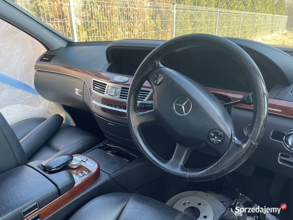 mercedes s klasa w221 anglik sprzedam okazyjnie mazowieckie Łomianki Dolne