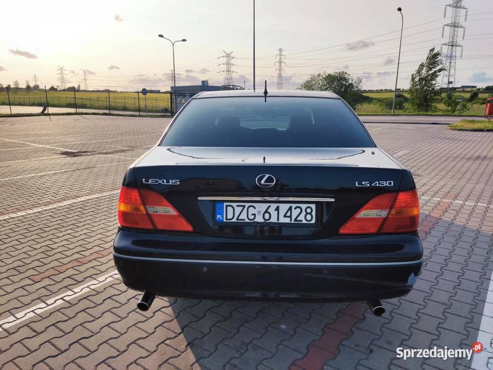 LEXUS LS430 UCF30 43 V8 LPG 286 Przedlift Europa światła przeciwmgielne pomorskie Gdańsk