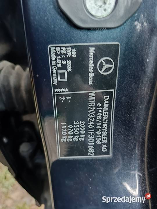 Mercedes c180 w203 granatowy Nowogrodziec