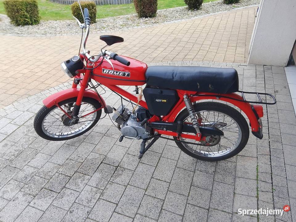 Romet 205 ważne pt i OC Rok produkcji 1988 kujawsko-pomorskie Brodnica