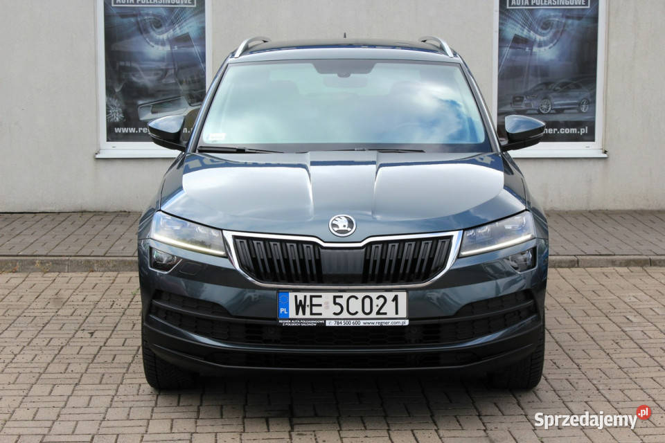 koda Karoq Style SalonPL FV23 Navi Kamera LED szary mazowieckie Sokołów sprzedam