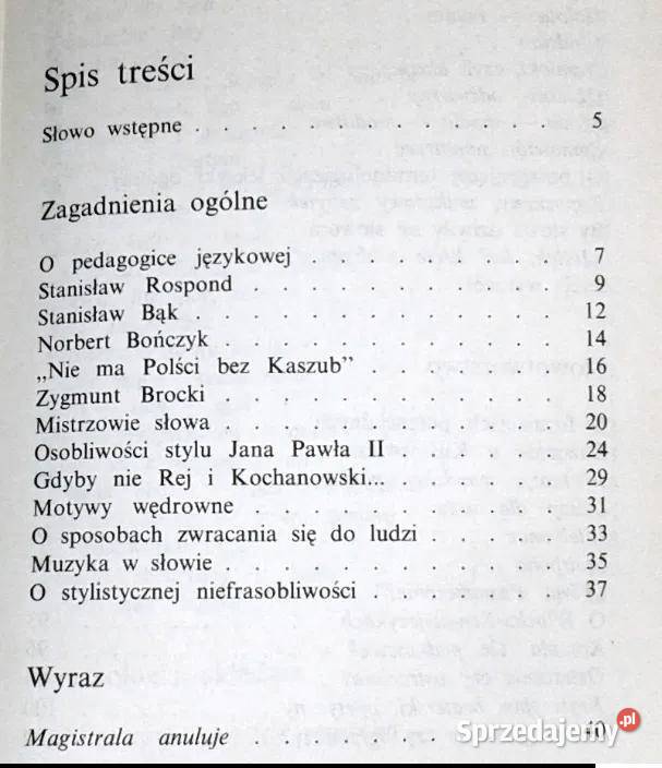 Odpowiednie dać rzeczy słowo Jan Miodek Chełm