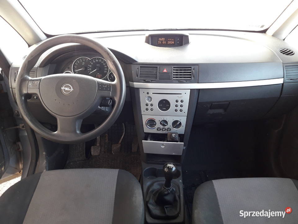 Opel Meriva A 2003 16 benzynaLPG HAK i dwa Proszowice