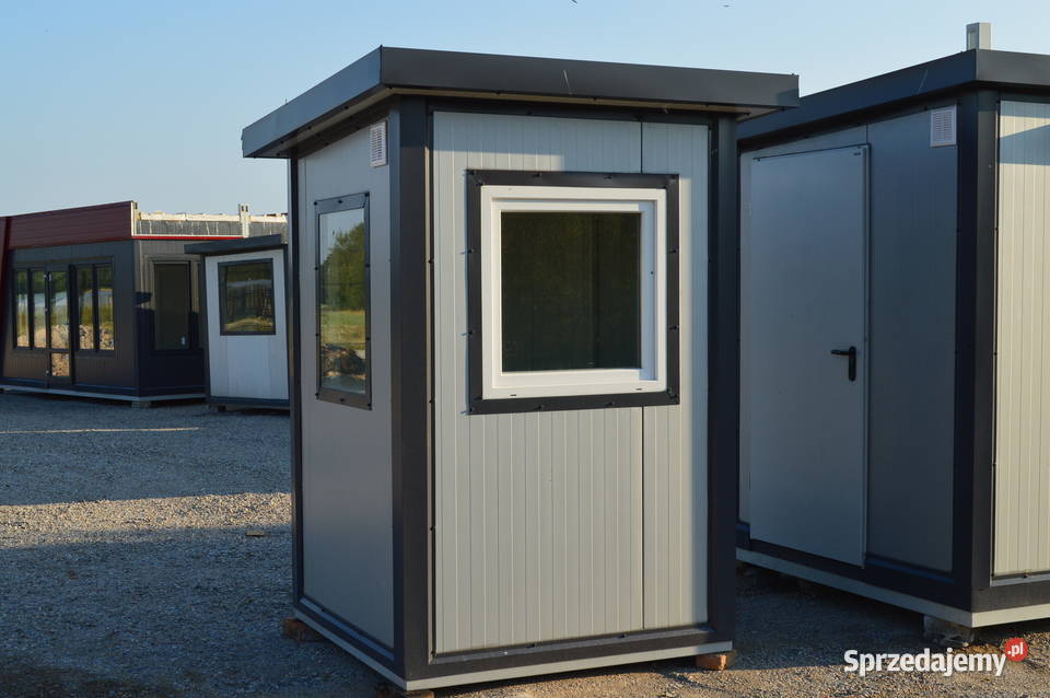 Kontener stróżówka wartownia budka parkingowa