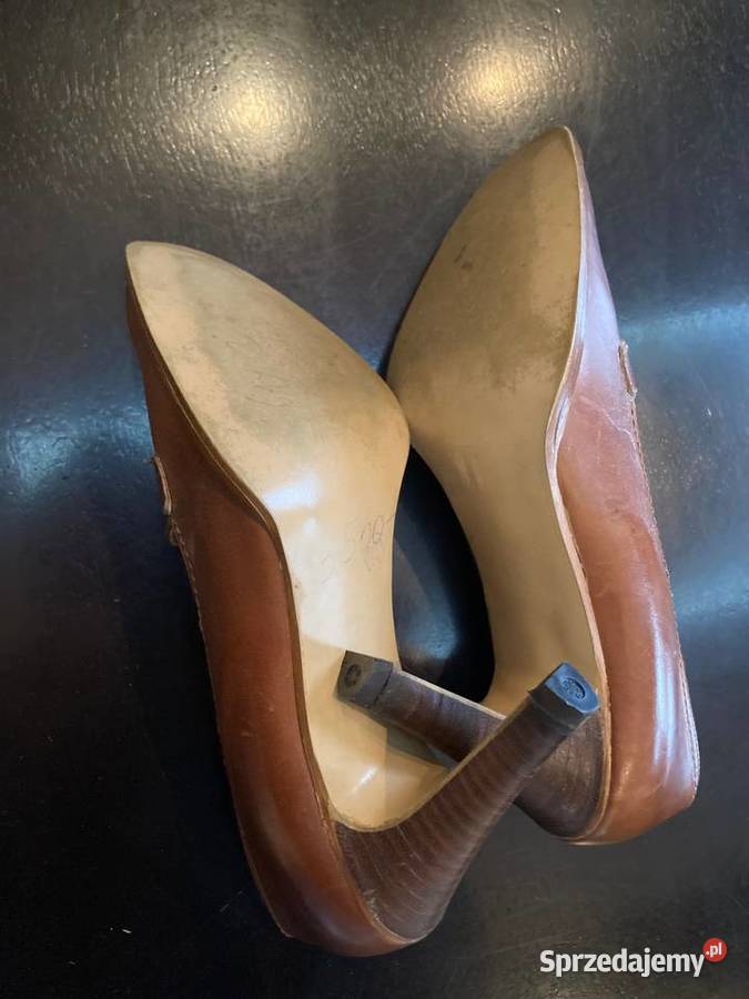 Buty czółenka jasny brąz Made in Austria Elbląg