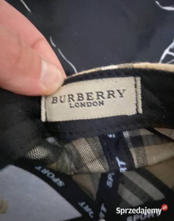 Czapka z daszkiem Burberry Chodzież sprzedam