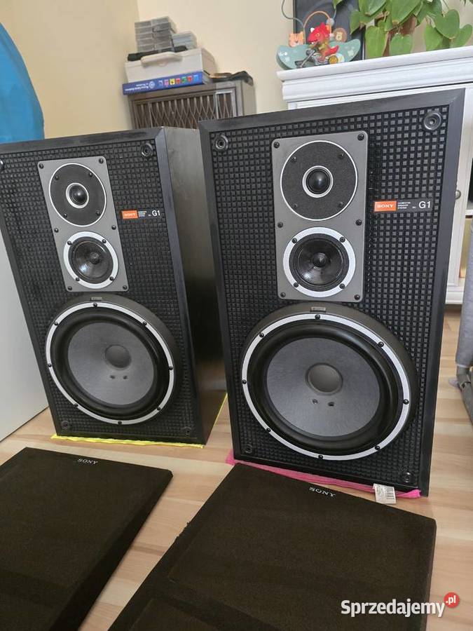 Kolumny Sony SSG1 MK2 Stereo Vintage dolnośląskie Wrocław sprzedam