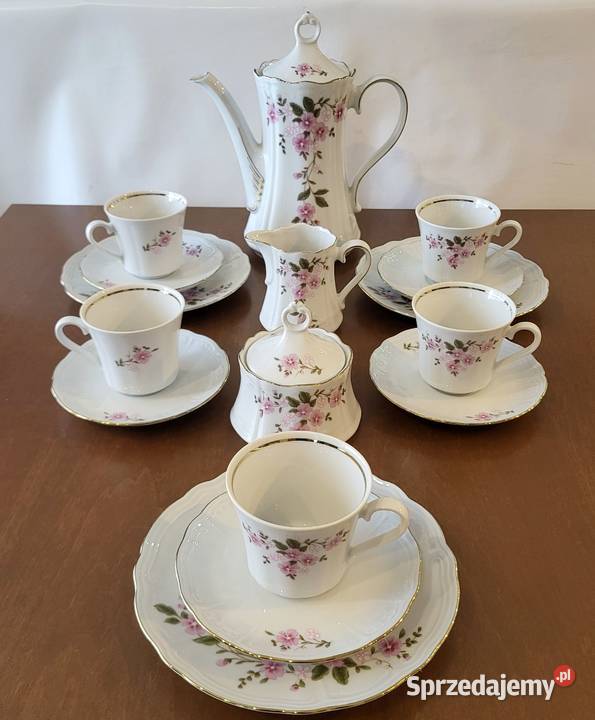 Retsch Wunsiedel Bawaria retro zestaw do kawy Szczecin