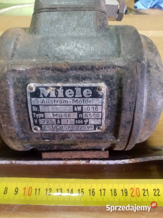 Zabytkowy silnik miele Szastarka