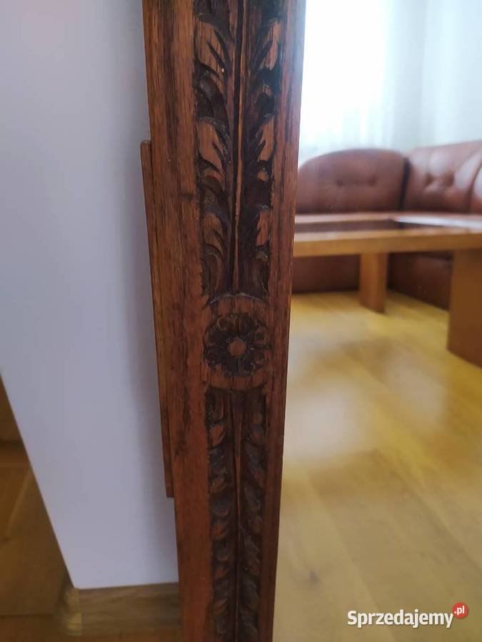 stare lustro dębowe w ramie szafie Pozostałe Warszawa sprzedam