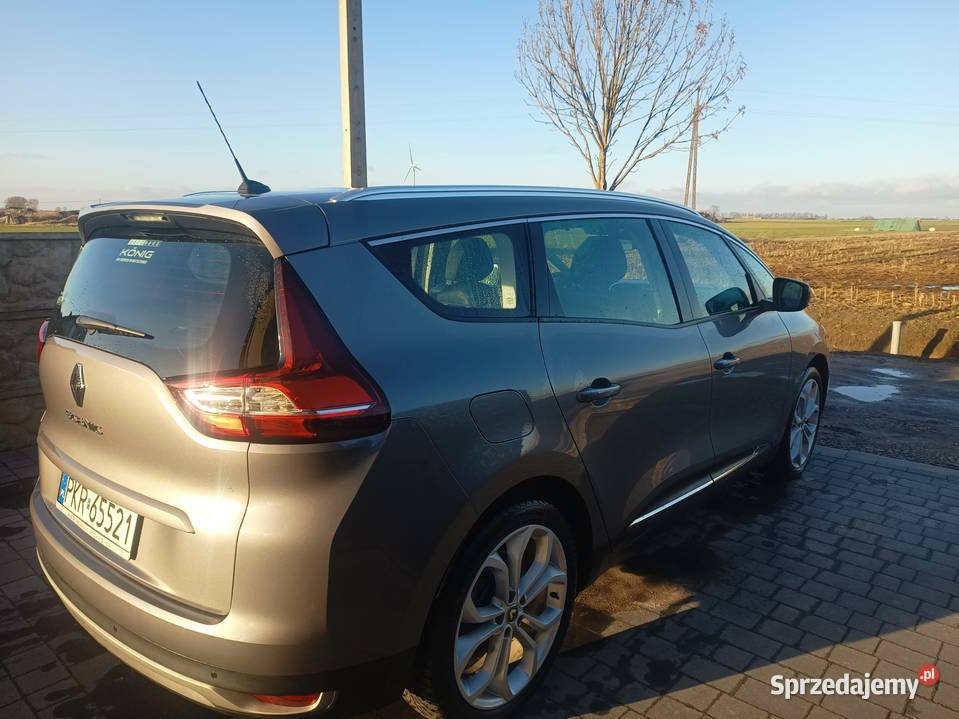 Renault Grand Scenic IV 12 TCe bezwypadkowy 7 manualna wielkopolskie Krotoszyn sprzedam