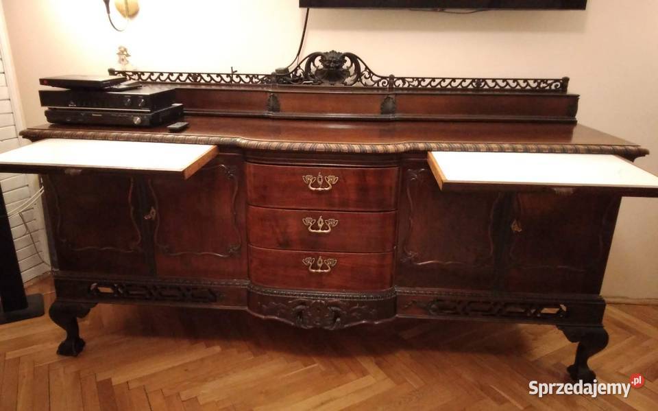 Kredenskomoda przedwojenna 225cm Kredensy i witryny Łódź