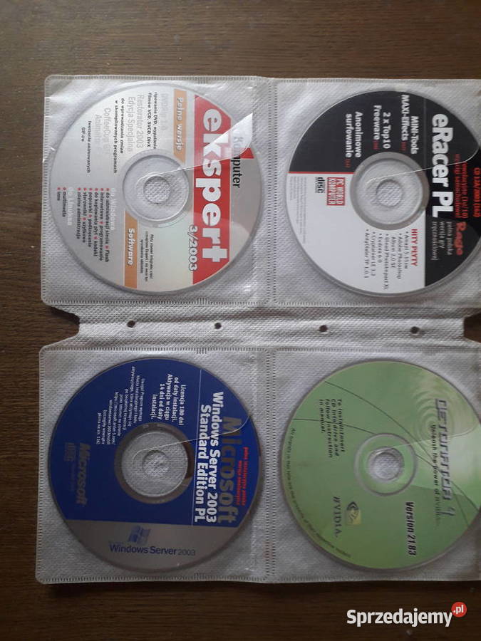 Płyty CD 20 gry programy Okablowanie Lata 2000 Katowice