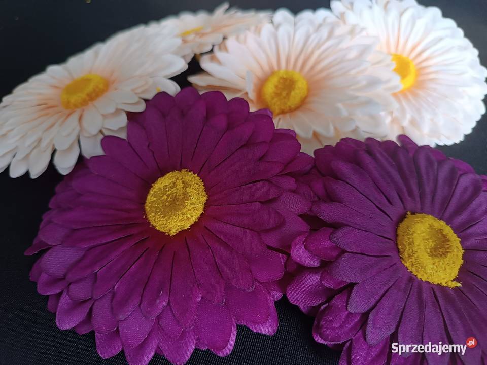 kwiaty sztuczne GERBERA VIP 2023 różne kolory śląskie Siewierz sprzedam